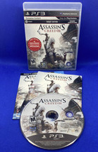 Assassin&#39;s Creed III Target Edition (Sony PlayStation 3, 2012) PS3 CIB Complete! - £3.50 GBP