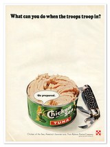 Purina Chicken of the Sea Tuna Be Prepared Vintage 1972 Full-Page Magazi... - $9.70