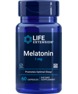 Life Extension Melatonin 1 mg 60 Caps - $90.12 MXN