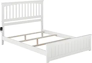 Atlantic Furniture AR8746032 Mission Traditional Bed with Matching Foot ... - $697.99