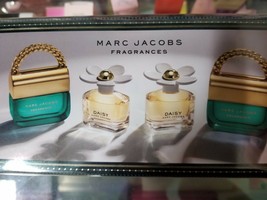 Marc Jacobs 4 Pc Mini Edp Edt Travel Gift Set Daisy Decadence Collection ** New - $149.29