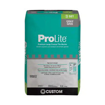 Custom Building Products ProLite 30 lb Tile and Stone Thin-Set Mortar Gray Color - £23.56 GBP