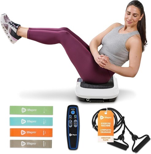 Vibration Plate Exercise Machine - Whole Body Workout Vibration Fitness ... - $134.99