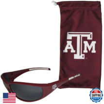 Siskiyou Sports NCAA Texas A&amp;M Aggies Adult Sunglasses &amp; Bag Set, Red, O... - $40.93