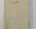 KJV Bible Illustrated  World Publishing Leatherette Self Pronouncing 1940&#39;s - $15.84