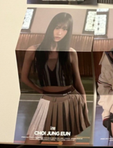 CHOI JUNGEUN Official Authentic Folded Poster IZNA [N/a izna Ver.] Kpop - $2.99