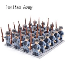 24pcs/Lot Military Soldiers Building Blocks Set Action Figures Bricks Toys #DG - £17.51 GBP