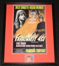 Ray Bradbury Signed Framed 16x20 Fahrenheit 451 Poster Display JSA - $247.49