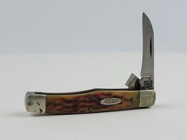 Case XX vintage pocket knife 62032 SS bone handle 2-blade (one broken) - $47.51