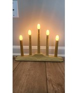 Candolier 5 Light Electric Window Drip Candle Christmas Candelabra Vtg R... - €12,88 EUR