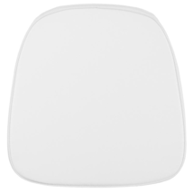 Elegant Snow White Chiavari Chair Cushion for Ultimate Comfort - $54.25