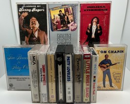 Lot Of (13) Country Cassette Tapes + Little River Band!! Kenny Rogers, Dolly, + - £17.94 GBP