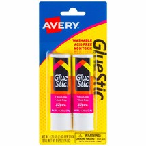 Avery Glue Stick White, Washable, Non-Toxic, 0.26 Oz. Permanent Glue Sti... - $254.63 MXN