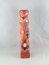 Vintage Maori Teko - Bird Face with Club Hand Carved - Made From Wood - £51.95 GBP