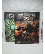 Lot Of (2) Dark Age Hardcover Miniature Game Books Fanaticism And Devast... - $497.84 MXN