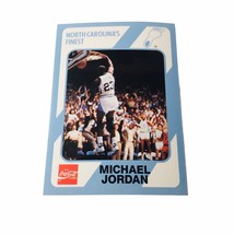 1989 Collegiate Collection/Coca-Cola North Carolina&#39;s Finest Michael Jordan #15 - £11.19 GBP
