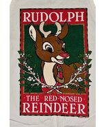 Vintage Rudolph The Red Nosed Reindeer Apron Front Pocket Pouch Neck Wai... - $268.68 MXN