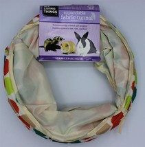 All Living Things - Expandable Fabric Tunnel - Small Animals - 9.5 x 21 IN - £7.45 GBP