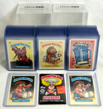 1986 Topps Garbage Pail Kids 5th Series 5 OS5 Mint 88 Card Set In New Toploaders - £171.22 GBP