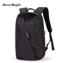 Men&#39;s Backpack Travel Bags 14 Inch Laptop School Backpack for Boy Fashion Pleate - £56.32 GBP