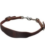 American Made Oiled Harness Leather Wither Strap w/ Swivel - £114.02 GBP