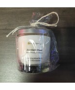 Olive My Skin Wood Wick Soy Candle Bartlett Pear Large Jar in Gift Bag - $19.79
