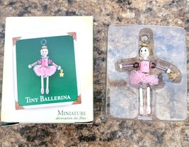 2005 Hallmark Keepsake Tiny Ballerina Miniature Ornament New - £8.13 GBP