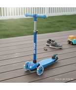 KS1 Kids Series (Blue) 3-Wheel Kick Scooter with LED Light-Up Wheels, Ad... - $106.29 CAD