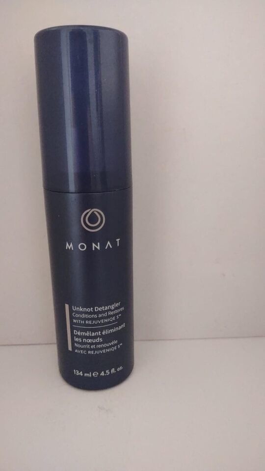 Primary image for Monat Unknot Detangler with REJUVENIQE S - 4.5 oz Conditions & Restores NEW!