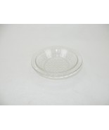 Pressed Clear Glass Open Jam/Jelly Dish ,Serving Dish, Relish Dish, Rimm... - $11.99 CAD