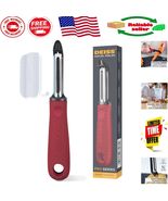 Versatile Ergonomic Vegetable and Fruit Peeler - Dual Blades for Easy Use - $298.02 MXN