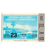 1972 NCAA Final Four Semi Finals Ticket Stub UNC Florida St Louisville UCLA - £377.64 GBP