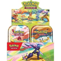 Pokemon Vibrant Paldea Mini Tin Display (10 mini tins) - £81.34 GBP