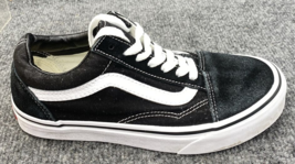 VANS Off the Wall Shoes Women Size 6 Old Skool Shoes Skate Black White - £15.81 GBP