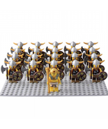Lord of the Rings Viking Warrior Minifigures Assembly Building Block - Set of 21 - $32.59