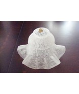Compatible with Vintage &quot;VV&quot; French Blanc/Mouchete Satin 5 glass lamp sh... - €283,62 EUR