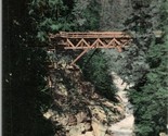 Vintage Postcard 2nd Canyon Capilano North Vancouver BC Canada 3.25&quot; x 6... - $10.84