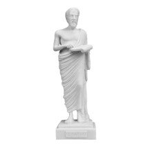 Herodot griechischer Historiker handgefertigte gegossene Marmorstatue... - $52.81