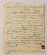 1748 Antique Colonial Deed Canaan Ct J Franklin To Sam Robbins Land Handwritten - $272.25