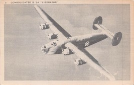 Consolidated B-24 LIBERATOR~WW2 Era U S Military Bomber Airplane Aircraft - £10.50 GBP