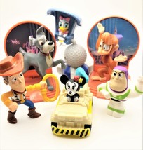 McDonald&#39;s Happy Meal Toys Disney Buzz Woody Minnie Daisy Abu Lady &amp; The Tramp - £7.04 GBP