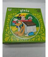 Whitman Disney Round Jigsaw Puzzle Walt Disney Pluto 125 Jigsaw Puzzle C... - $33.30 CAD