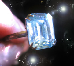 Haunted Antique Ring Only Have Eyes For Me Enchantress Legend Secret Ooak Magick - £141.37 GBP