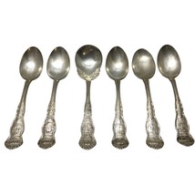 6- Canadian Provincial Souvenir Spoons Silverplate Collector Spoon Wm Rogers Son - £35.76 GBP