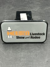 Plastic Houston livestock show and rodeo trailer hitch cover 5 1/4in and... - $4.95
