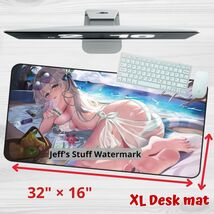 Waifu Firefly Honkai Star Rail Desk Mat Anime Large Game Keyboard Mouse Pad - $26.99