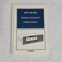 Garmin GPS 100 Owner&#39;s Manual P/N 1023-A - $48.57 CAD