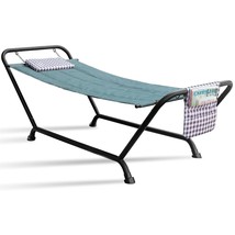 Sorbus Cozy Hammock Bed- Patio Hammock with Stand w/Pillow and Storage Pockets-  - £151.56 GBP