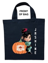 Vanellope Trick or Treat Bag, Personalized Vanellope Halloween Bag - $11.99+