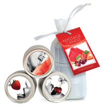 Edible Heart Candle Threesome 3Ct - $18.75
